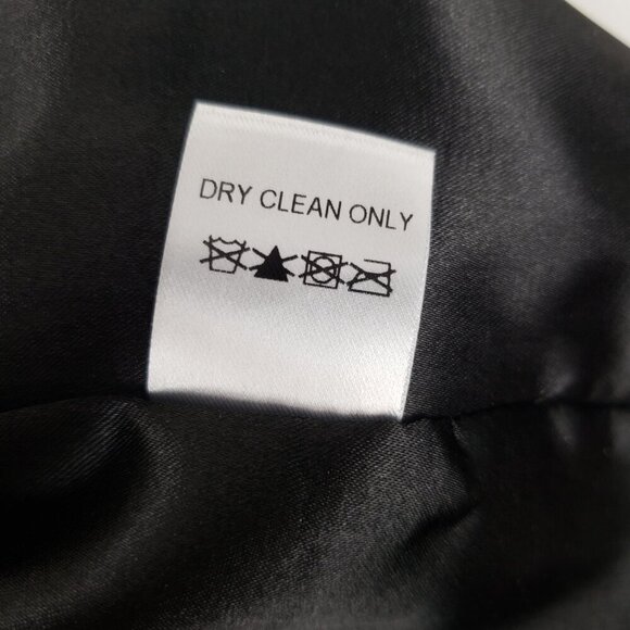 Yoana Baraschi Boucle Skirt Tweed Fringe Hem Black White Taupe Womens Size Small - Picture 6 of 8